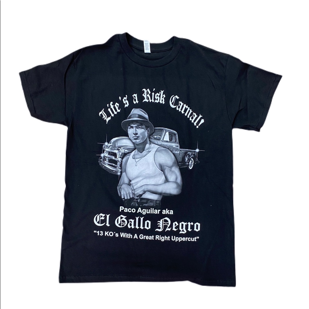 Blood In Blood Out Gallo Negro TShirt Unisex Cholo Hiphop Rap